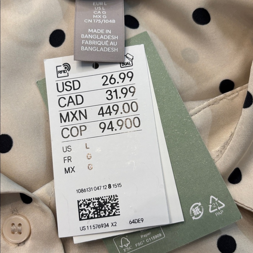 🏷 H & M blouse - Picture 5 of 6